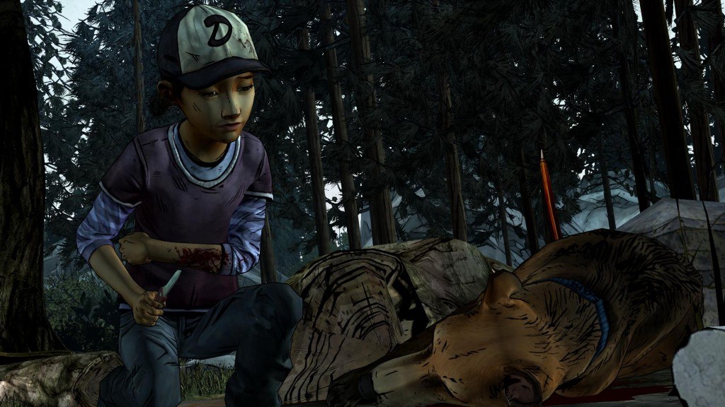 Пес умирает The Walking Dead Game